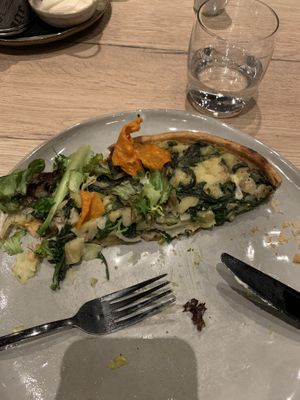 Quiche  at BUCK Bar Kitchen in Boskoop