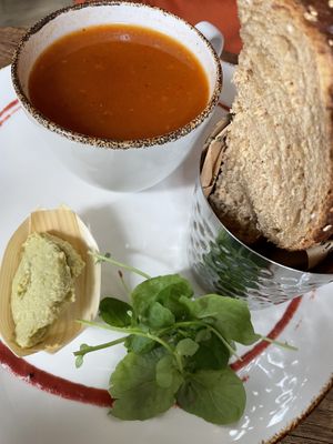 Tomato soup  at Brownies & downieS in Harderwijk