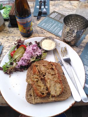 Vegan kroketten at Brownies & downieS in Gouda
