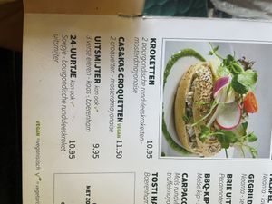 Menu : Vegan kroketten   at Brownies & downieS in Tilburg