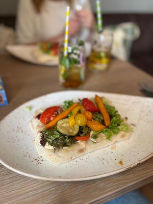 Grilled veggies pinsa😄 at Brownies & downieS in Tiel