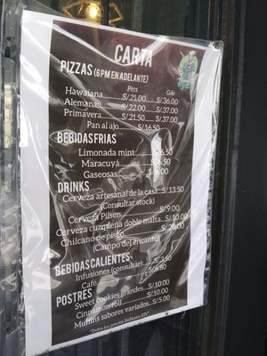  at El Chino Vegano in Lima