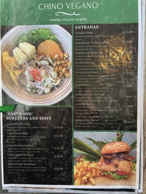   at El Chino Vegano in Lima