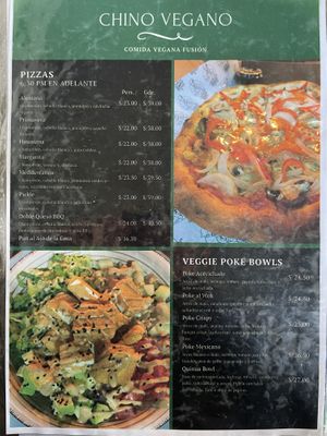   at El Chino Vegano in Lima