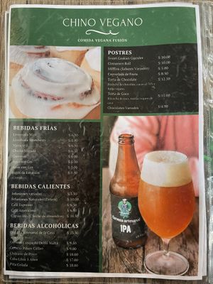   at El Chino Vegano in Lima