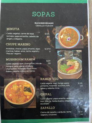   at El Chino Vegano in Lima