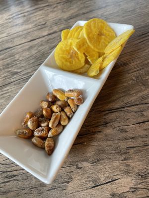 appetizer  at El Chino Vegano in Lima