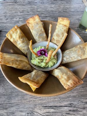 Tequeños  at El Chino Vegano in Lima