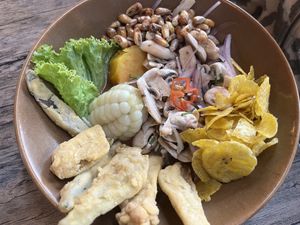 Ceviche Carretillero  at El Chino Vegano in Lima