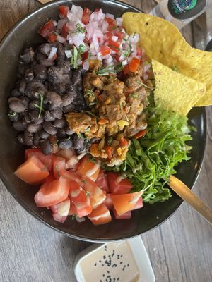 Poke Mexicano  at El Chino Vegano in Lima