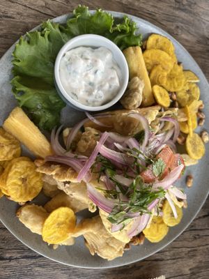 Jalea Mixta  at El Chino Vegano in Lima
