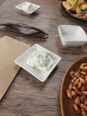 Delicious tartare sauce at El Chino Vegano in Lima