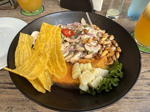   at El Chino Vegano in Lima