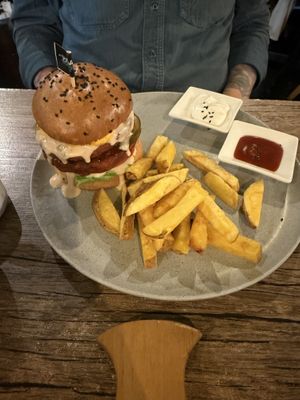   at El Chino Vegano in Lima