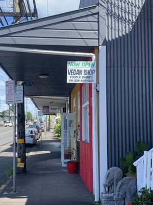 Outside   at The Vegan Shop in Hilo