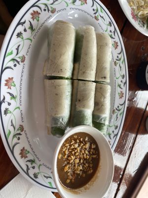 Summer rolls  #Veganuary at The Vegan Shop in Hilo
