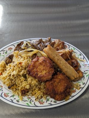 Lunch Special at The Vegan Shop in Hilo