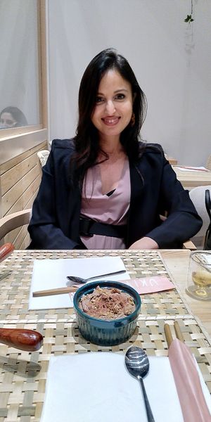 Chocolate mousse at Ukiyo in Casablanca