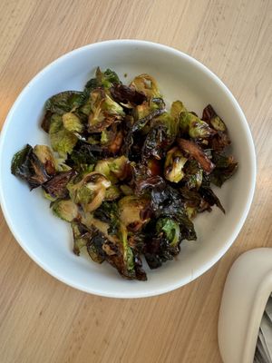 Brussels sprouts  at Impasta in Beverly Hills