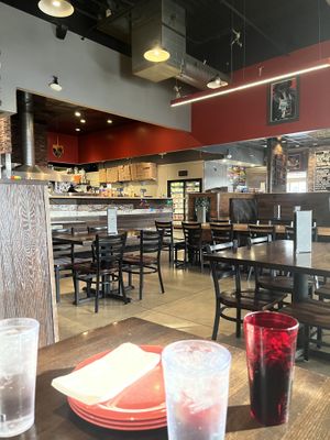 inside  at Tomato Bar Pizza Bakery in Crown Point