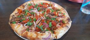  at Tomato Bar Pizza Bakery in Crown Point