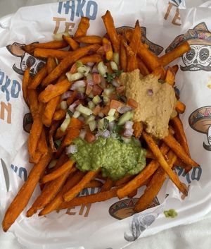 Yogi fries  at Tako Ten in Albuquerque