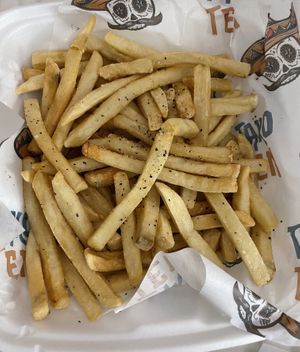 Regular fries  at Tako Ten in Albuquerque