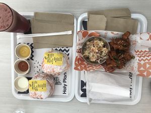 Combo fiesta menu  at Holy Plants in Lima