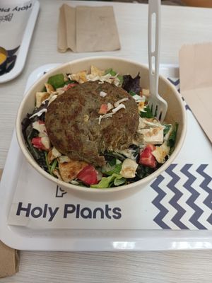 Buenísimo opción. It was delicious, totally recommended at Holy Plants in Lima