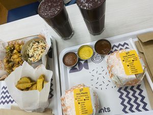 Vegan Feast.   at Holy Plants in Lima