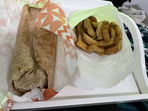 Burrito  at Holy Plants in Lima