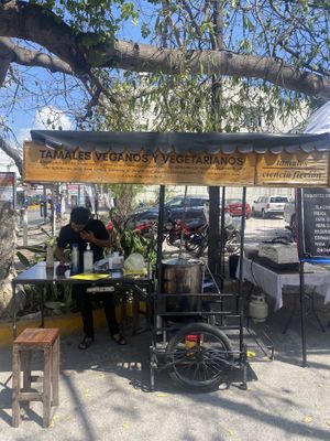 The stand  at Tamales Ciencia Ficción in Playa Del Carmen