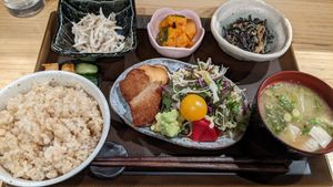 定食 at Karip - ナチュラルフーズバルカリプ  in Osaka