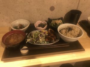 Teishoku  at Karip - ナチュラルフーズバルカリプ  in Osaka