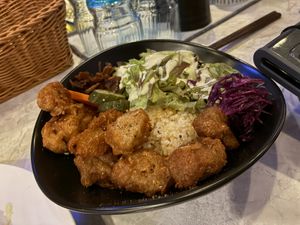 Karaage don at Karip - ナチュラルフーズバルカリプ  in Osaka