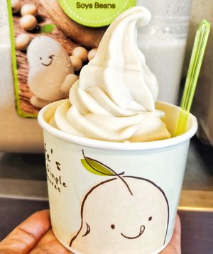Vegan ice cream at Mr Bean - Sengkang General Hospital in Northeast Singapore