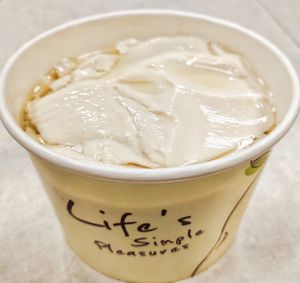 Vegan bean curd at Mr Bean - Sengkang General Hospital in Northeast Singapore