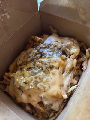 Loaded fries   at Herbie's Burgers in Albany