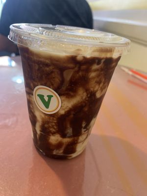 August special: Gimme S’more milkshake!  at Herbie's Burgers in Albany