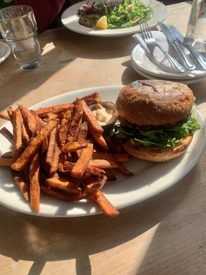 Big portions!  at Cafe Flora in Seattle