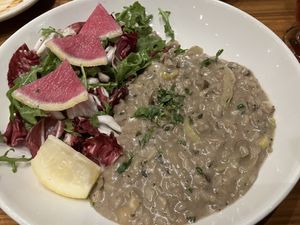   at Cafe Flora in Seattle