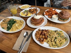   at Cafe Flora in Seattle