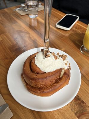   at Cafe Flora in Seattle