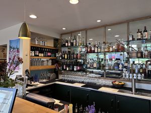   at Cafe Flora in Seattle