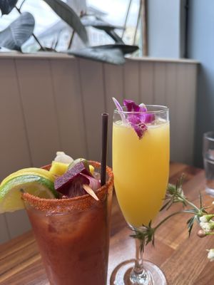   at Cafe Flora in Seattle