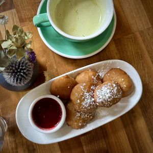   at Cafe Flora in Seattle