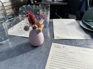 Cute Ambiance  at Cafe Flora in Seattle