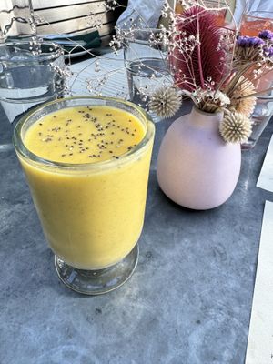 Mango  at Cafe Flora in Seattle