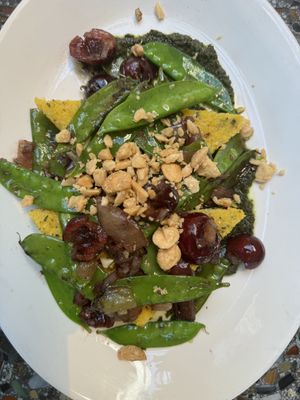 Polenta  at Cafe Flora in Seattle