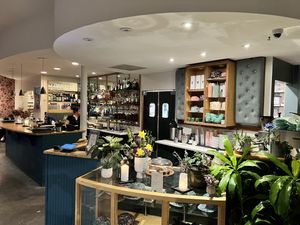   at Cafe Flora in Seattle